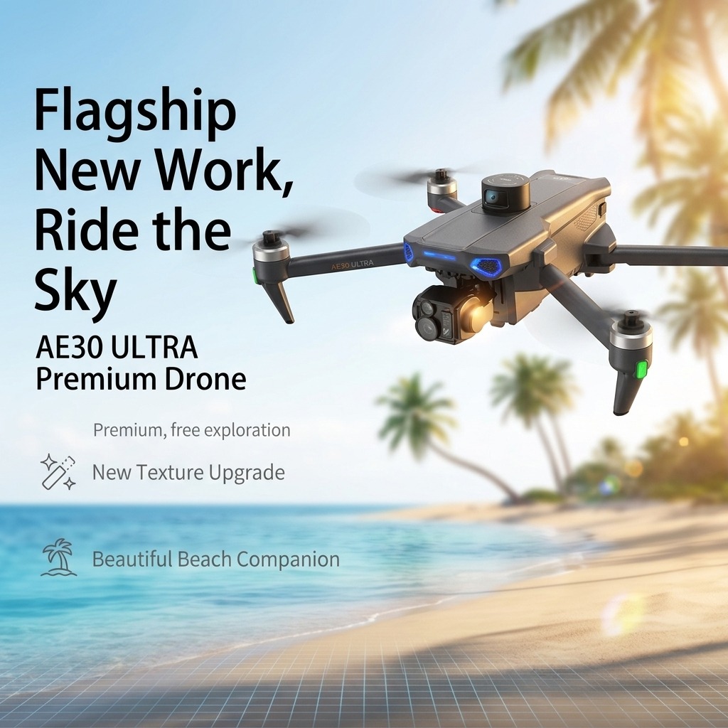 NUOVO Drone GPS AE30 Ultra con - Drone Gimbal 3 Axis recensione e prezzo